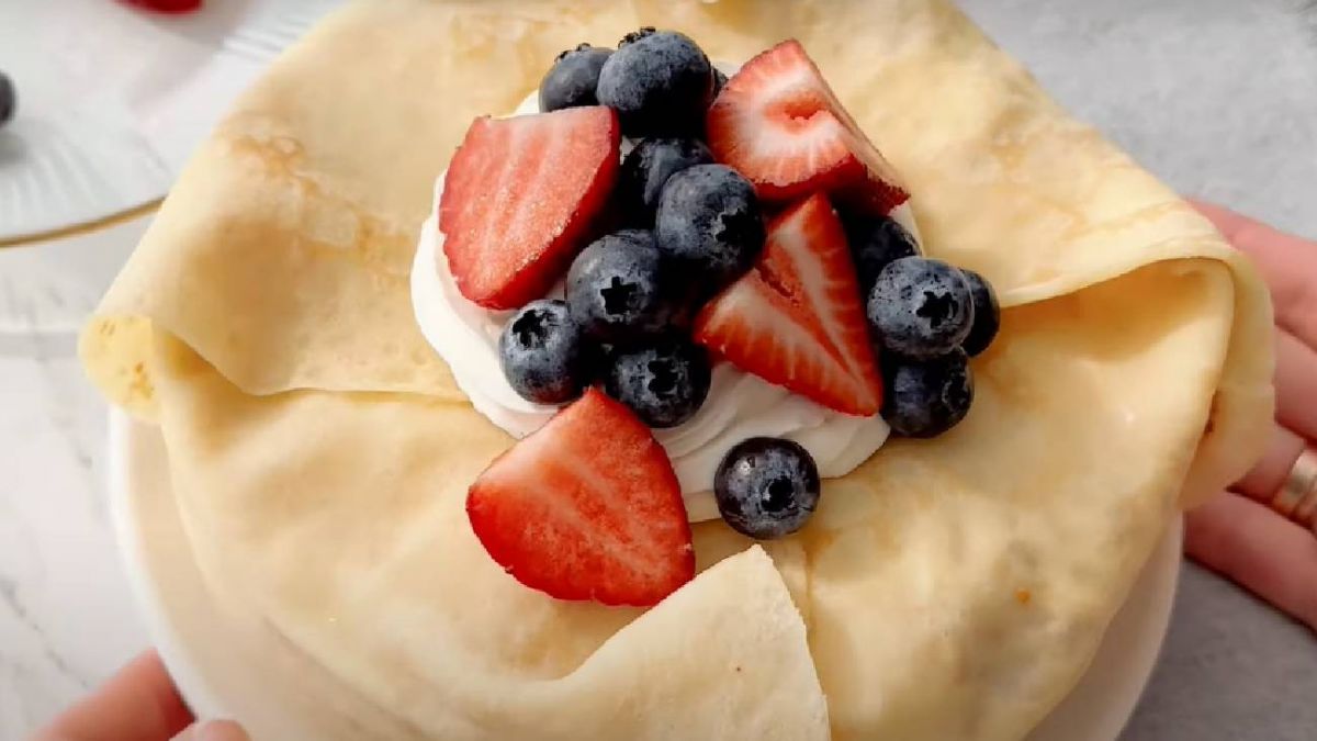 Торт из блинов - рецепт вкусного блюда на Масленицу 2025 | Новости РБК  Украина