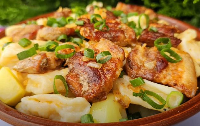 Коцюрба с галушками: рецепт сытного козацкого обеда