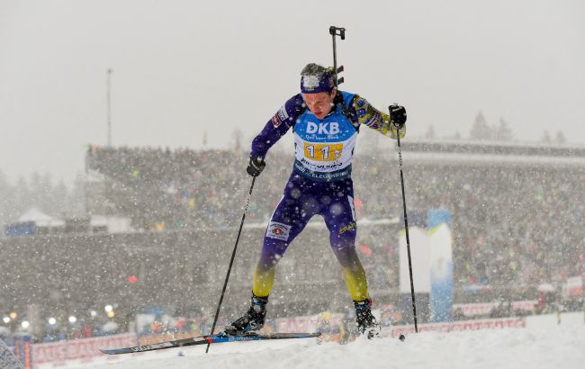 "Мешали лыжи". Украинский биатлонист объяснил провал в гонке на чемпионате мира-2025