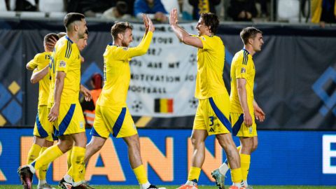 Украина одолела Бельгию на старте плей-офф Лиги наций: джокеры Реброва перевернули игру