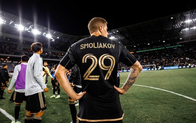 Смоляков гарматним пострілом вперше забив в МЛС: відео ефектного голу