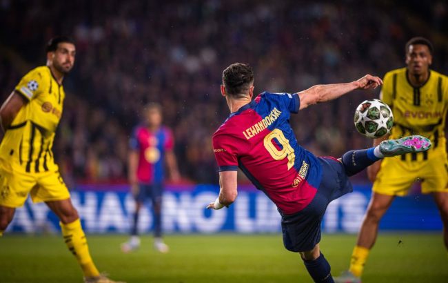 Три "десятки" Левандовські: форвард "Барселони" дублем у ворота колишнього клубу встановив рекорд Ліги чемпіонів