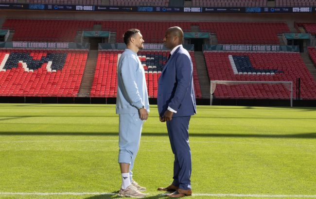 Усик - Дюбуа 2. Команды боксеров сделали громкие заявления на первой пресс-конференции (видео битвы взглядов)