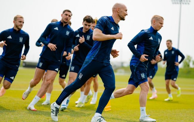Первая тренировка "сине-желтых" в Торонто: кто готовится к матчу с Канадой (фото)