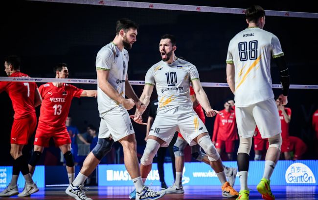 Перервали дві невтішні серії: Україна здолала Туреччину у волейбольній Лізі націй