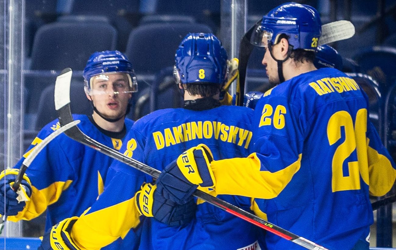 Збірна України з камбеком і розгромом оформила дебютну перемогу в новому хокейному турнірі