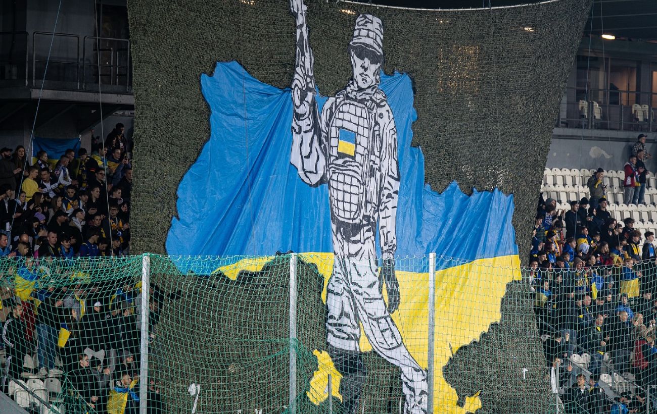 Uefa kaznovala Ukrajino zaradi protiruskih gesel z globo v višini 15.000 evrov