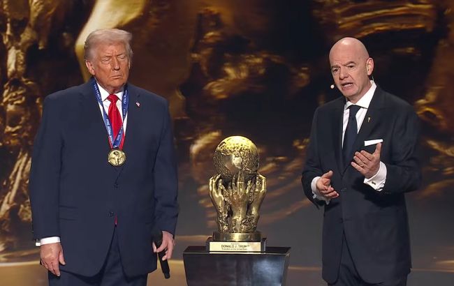 Трамп получил первую в истории "Премию мира" от ФИФА: "Мир стал безопаснее"
