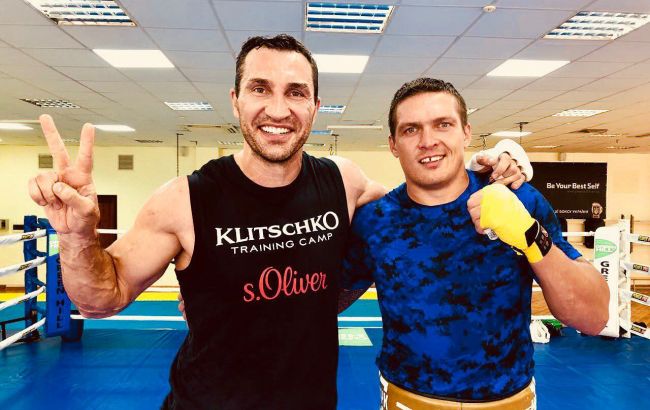 Усик поможет Владимиру Кличко вернуться на ринг: заявление чемпиона