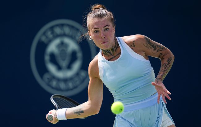 Олійникова з особистим рекордом звершила виступи в одиночному розряді US Open-2026