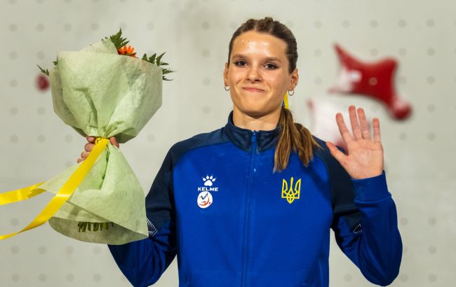 Дуель із призеркою Олімпіади: українська юніорка виборола медаль Кубка світу зі скелелазіння