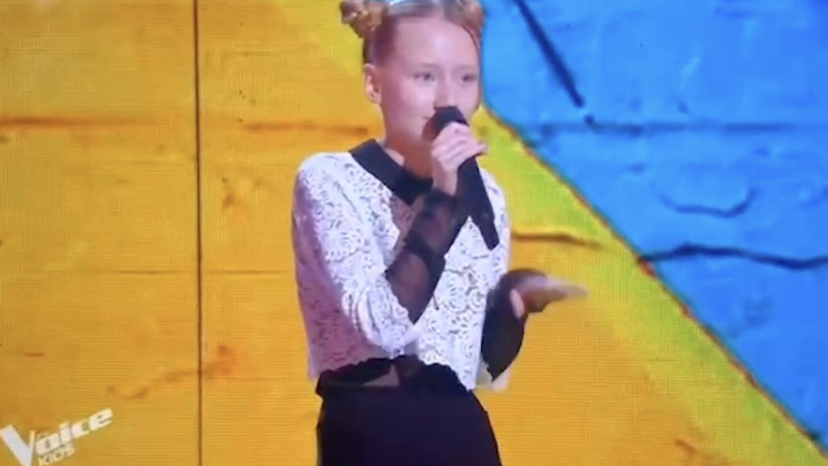 голо дете Украинка прошла слепое прослушивание французского Голоса. Дети - видео |  Новости РБК Украина