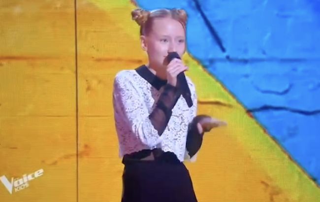 Украинка заставила судей французского "Голоса. Дети" аплодировать стоя. Без казусов не обошлось
