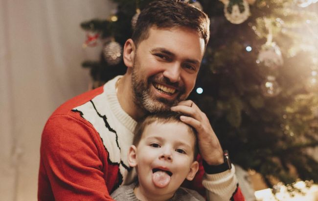 Мірошниченко зворушливо привітав сина з 4-річчям і показав архівні фото: "Мій маленький геній"