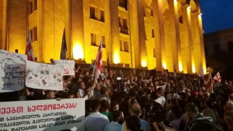 У Тбілісі анонсували чергову акцію протесту 23 червня