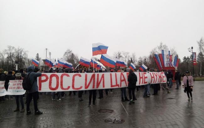 ЄС та США засудили масові затримання протестувальників у Росії