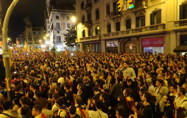 Під час протестів у Барселоні постраждали десятки людей