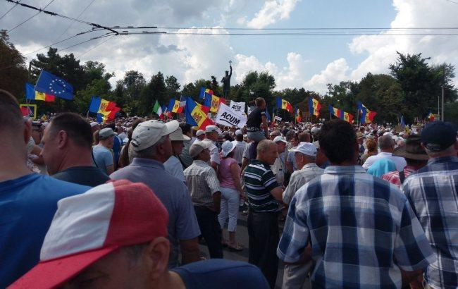 Протесты в Молдове: оппозиция требует отставки правительства