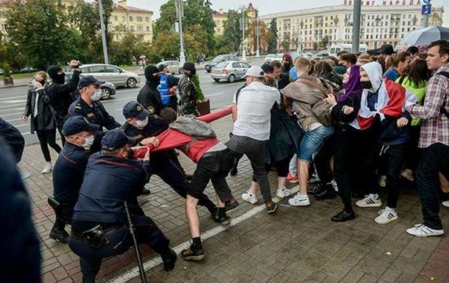 На протестах в Мінську затримали близько 80 осіб, - правозахисники