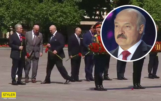 Лукашенко унизил Путина на параде в Москве: появилось видео