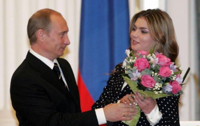 Володимир Путін і Аліна Кабаєва
