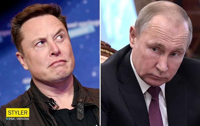 Ілон Маск відповів Рогозіну, потроливши знімком Путіна на ведмеді