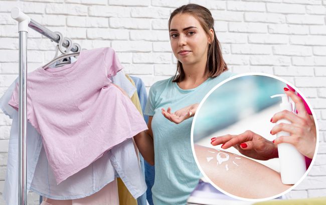 На одежде пятна от солнцезащитного крема? 4 способа их удаления