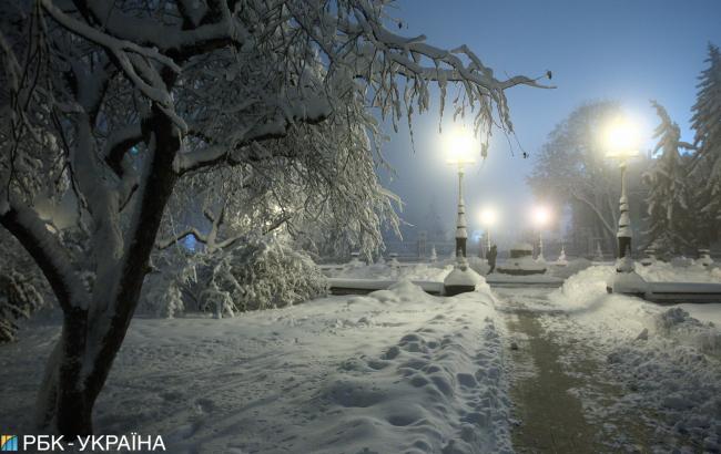 Погода на сегодня: в Украине местами снег, днем до -6