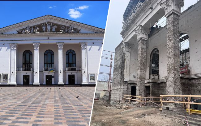 Вершина цинізму. Дивіться, що окупанти зараз роблять із драмтеатром у Маріуполі