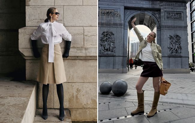 Как носить самые модные юбки весны 2026: стильные идеи от Кати Осадчей