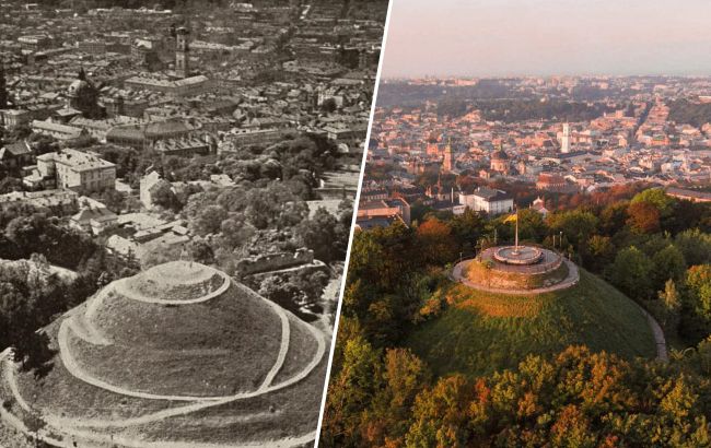 Смотрите, как выглядел Высокий Замок во Львове 100 лет назад (фото)