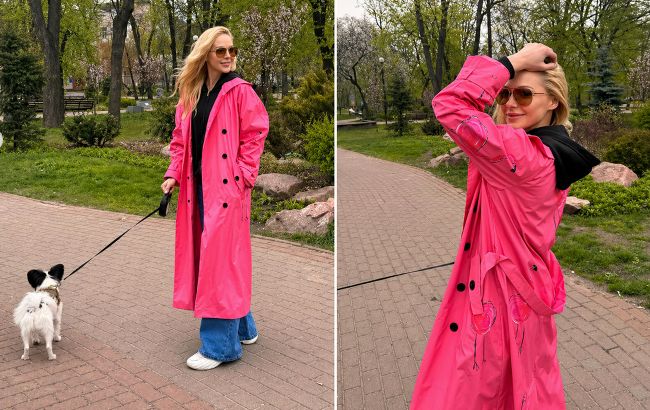 Яркий тренч - must-have на весну 2026: как его носит Даша Трегубова