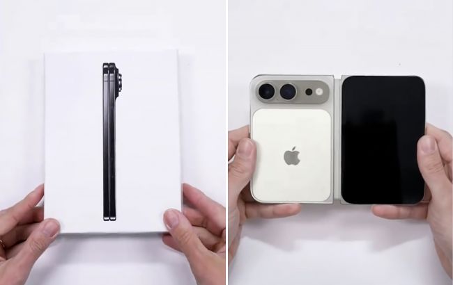 Техноблогер показал "распаковку" iPhone Fold: что не так с видео и почему оно стало вирусным