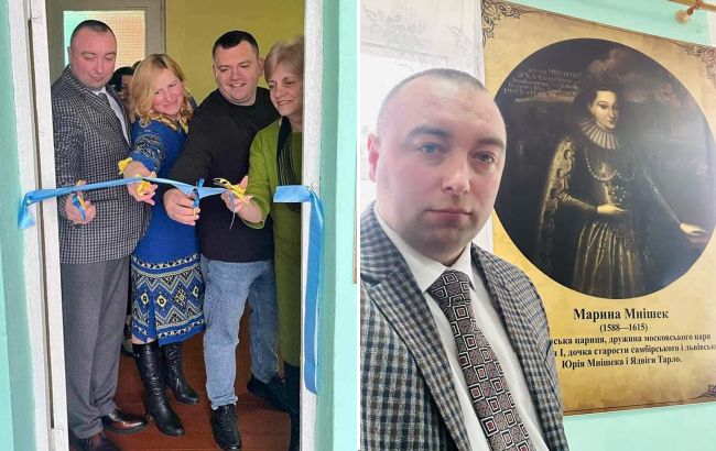 В школе во Львовской области открыли выставку, посвященную московской царице