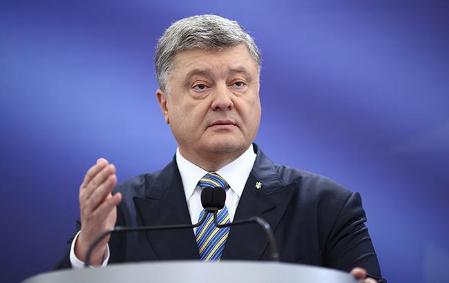 Порошенко одобрил определение местных правил приема сточных вод
