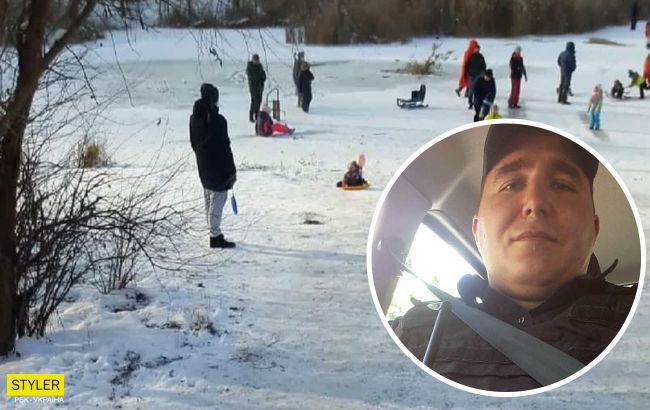 У Києві патрульний витягнув з крижаного озера дитину: справжній вчинок!