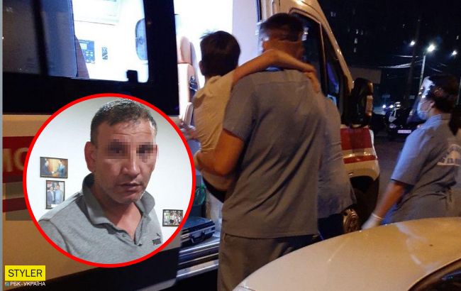 В Харькове пьяный в стельку водитель наехал на ребенка: бросался с мачете на людей