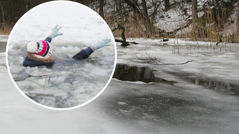 Під Вінницею школярка дивом врятувала брата від загибелі: пішов під лід у секунди