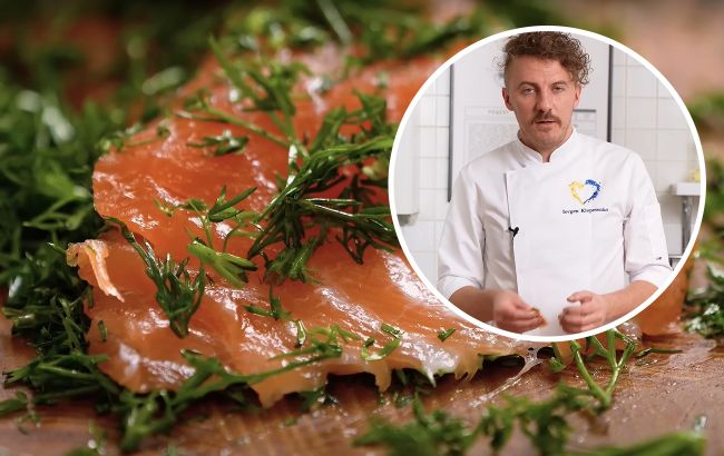 Клопотенко розповів, як засолити ідеальну червону рибу: буде смачно та швидко (відео)