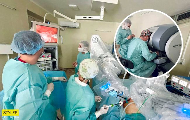 У Львові робот провів унікальну операцію безплідній 19-річній дівчині: фото вражають