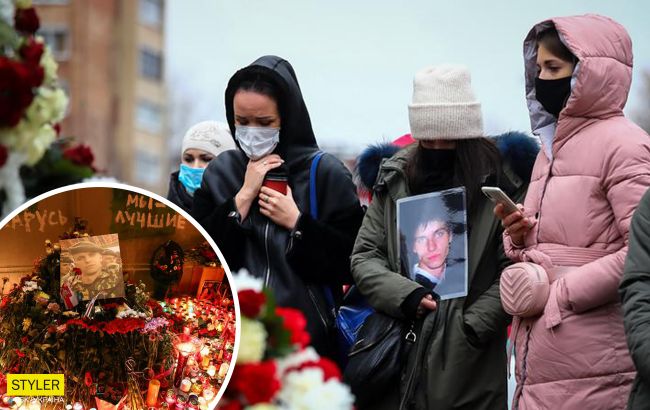 Вбили за стрічки: зворушливе відео, як у Мінську попрощалися із загиблим протестувальником