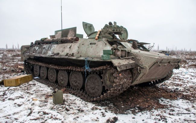 Российская военная техника застряла на границе с Украиной