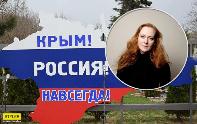 "Я - противник империи": известная российская актриса об аннексии Крыма (видео)