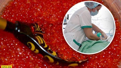 Мільйонам росіян загрожує смертельна хвороба через червону ікру