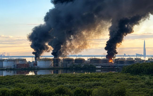 "Тушіть Пітєр": "Мадяр" потролив пожежу на нафтотерміналі перед форумом Путіна