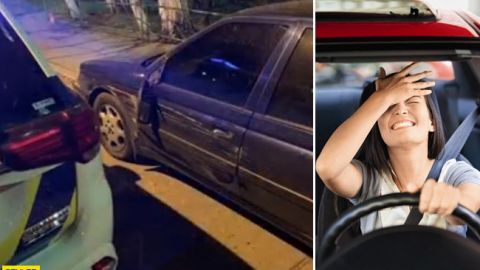 В Киеве девушка устроила два ДТП за полчаса: отмечала получение прав (видео)