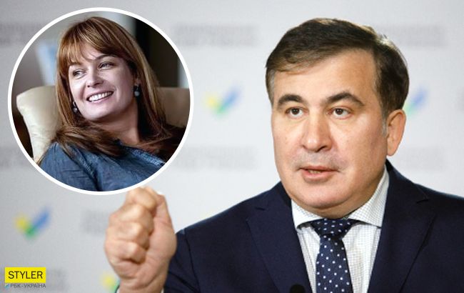 Жена Саакашвили отреагировала на роман мужа с молодой "слугой народа": неожиданно и неприемлемо