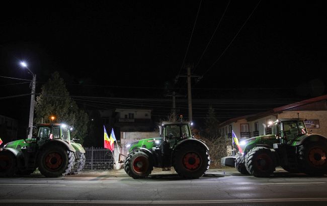 Румунські фермери припинили блокування пункту пропуску на кордоні з Україною