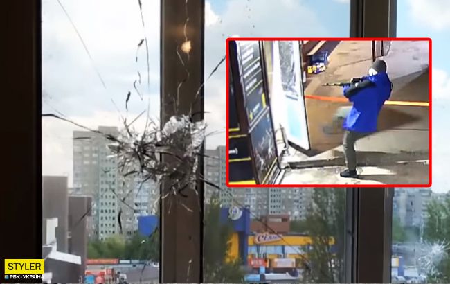 В Киеве из автомата обстреляли рынок: люди боятся выходить из домов