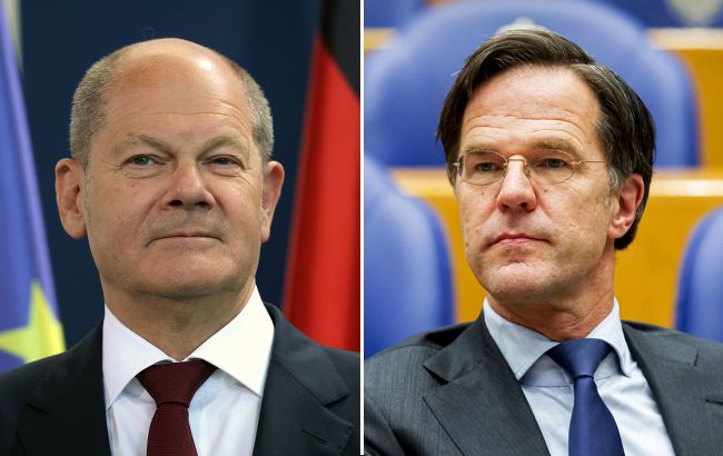Премьер Нидерландов обсудил с канцлером Германии военную поддержку Украины
